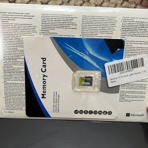 Microsoft Corporation windows pro 10 with memory card